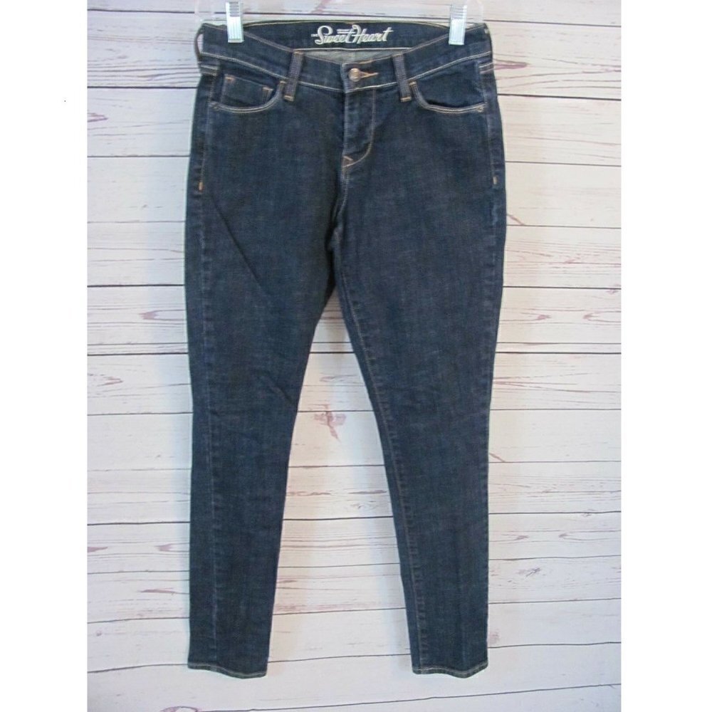 Old Navy Jeans Women's Size 2 Reg (26 x 30) The Sweetheart Dark Wash Stretch EUC